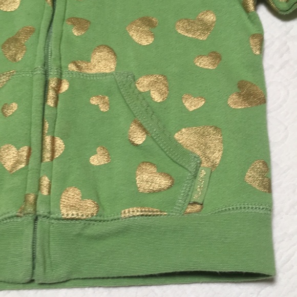 24m (4/$20) Sparkle Hearts Hoodie by 1989 Place - Picture 2 of 15